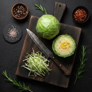 Green Cabbage (हरी पत्तागोभी)