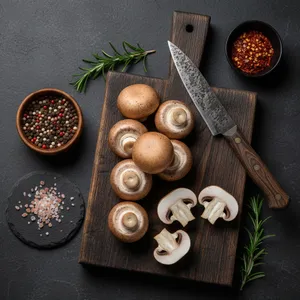 Cremini Mushroom (भूरा मशरूम)